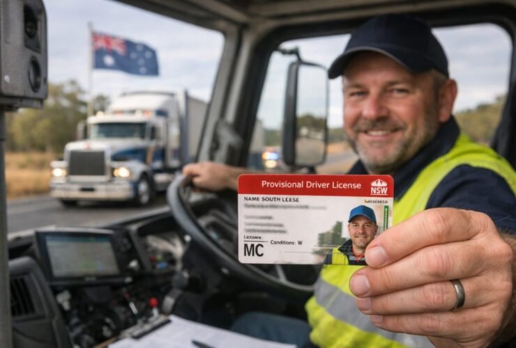 Can a Truck Driver Get a Work Licence in NSW
