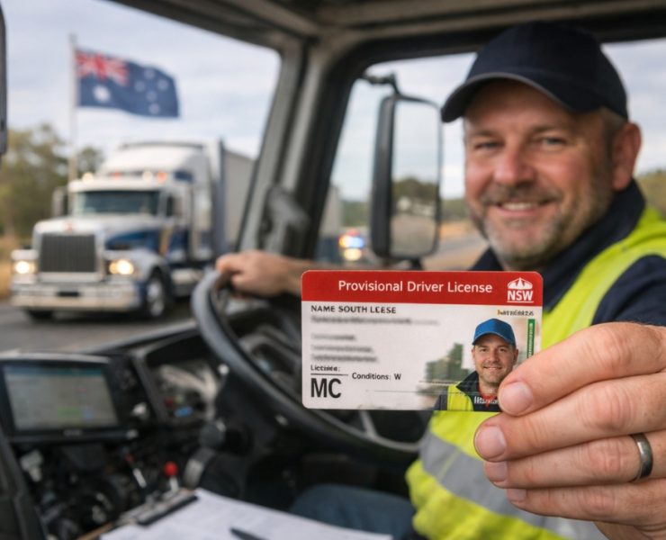 Can a Truck Driver Get a Work Licence in NSW