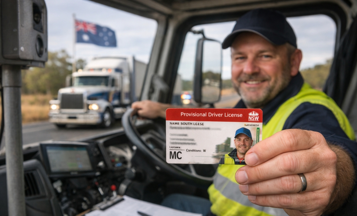 Can a Truck Driver Get a Work Licence in NSW